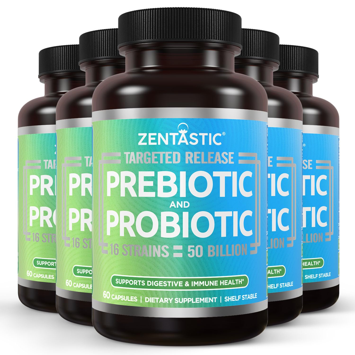 Zentastic Probiotics & Prebiotics Supplement for Men & Women 50 Billion CFU — Amazon image 7