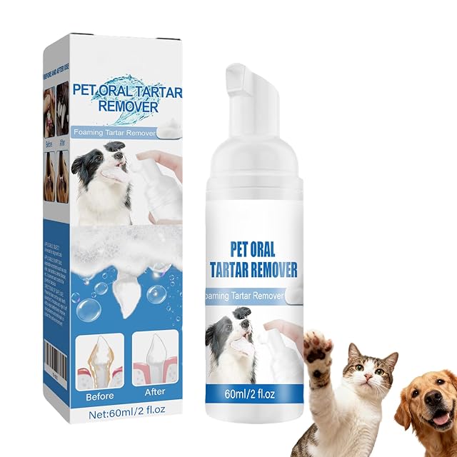 KUIRUNRX® Spray Espuma para la Higiene Bucal de Mascotas