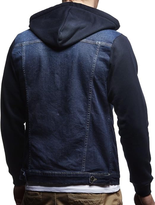 Leif Nelson LN20125 Sweatjack voor heren, teddy, fleece
