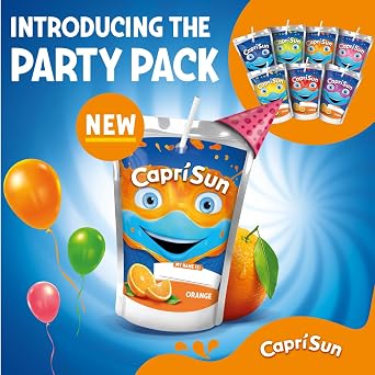Capri-Sun Tropical Kids Juice Drink, Party Pack, 20x200ml