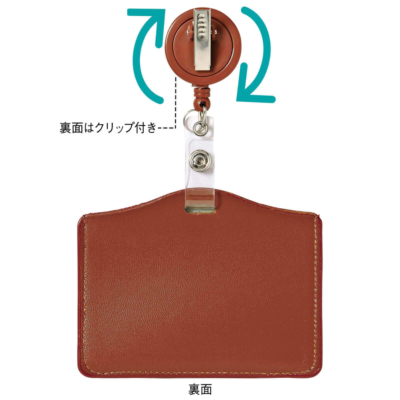 Amazon | [アンファミエ] ナース用 リール付き 名札ケース 医療 ネーム