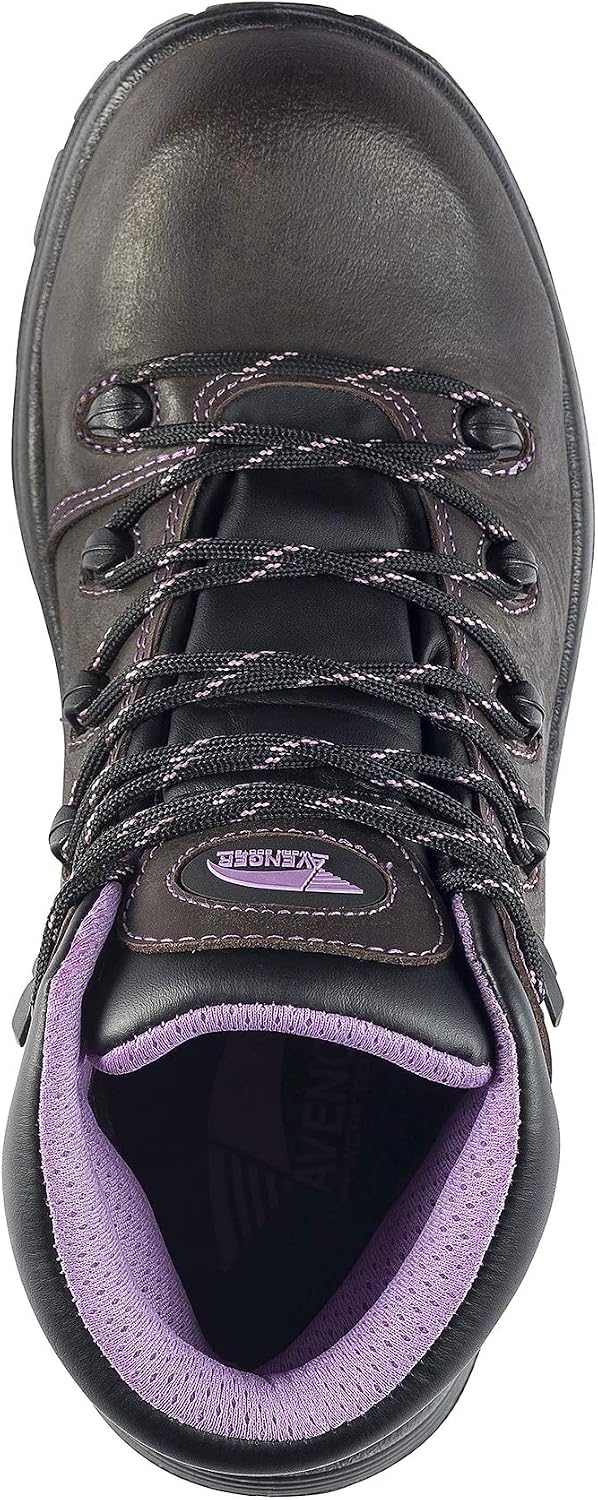 FSI FOOTWEAR SPECIALTIES INTERNATIONAL Women's Framer 6" Leather Comp Toe Waterproof Puncture Resistant EH Hiker Work Boot