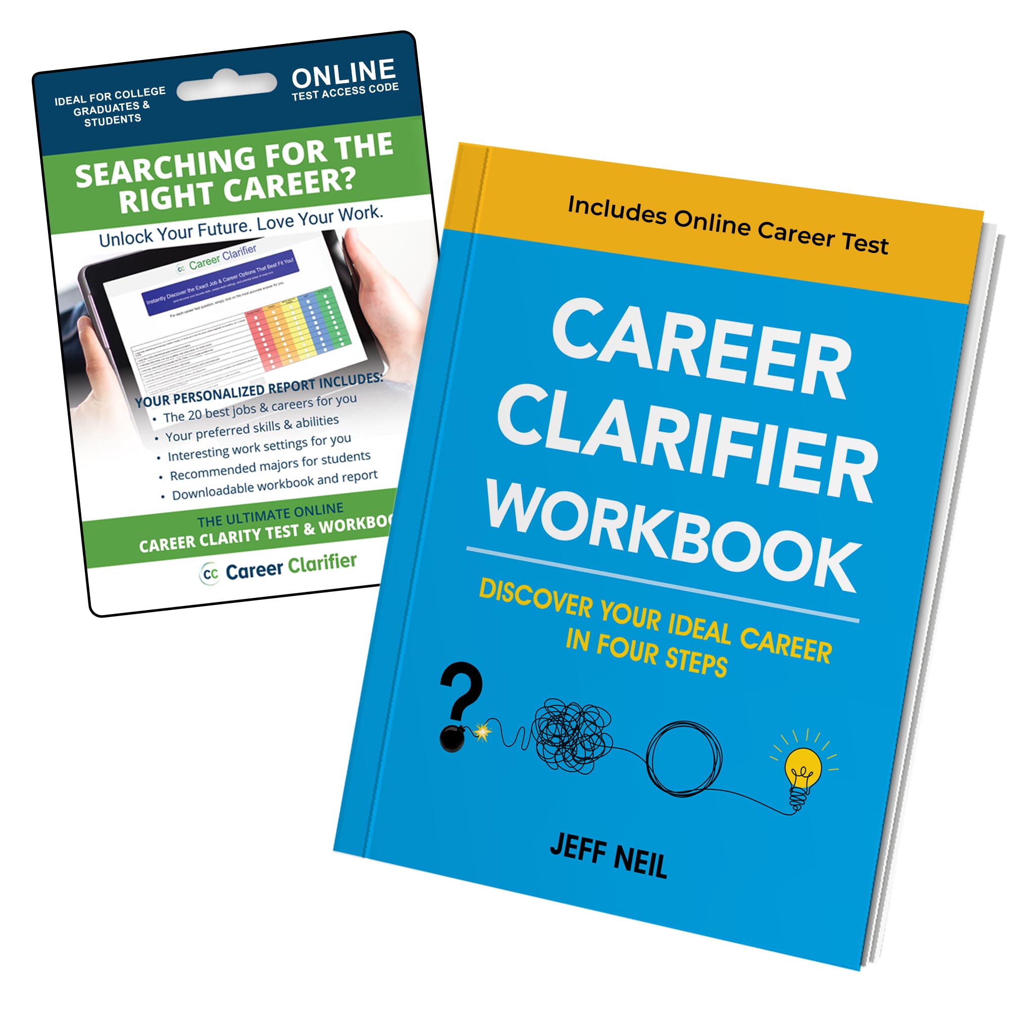Career Clarifier Workbook Includes Online Career Test | Find a Career You'll Love | For College Grads, Students, Teens | Get Personalized Career Ideas, Guidance & Planning, Just Like Career Coaching - Image 9