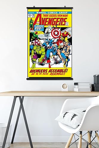 Miniatura 89 de Trends International Marvel Comics Avengers #100 - Póster de pared, 34 pulgadas de largo x 22.4 W, versión premium sin marco