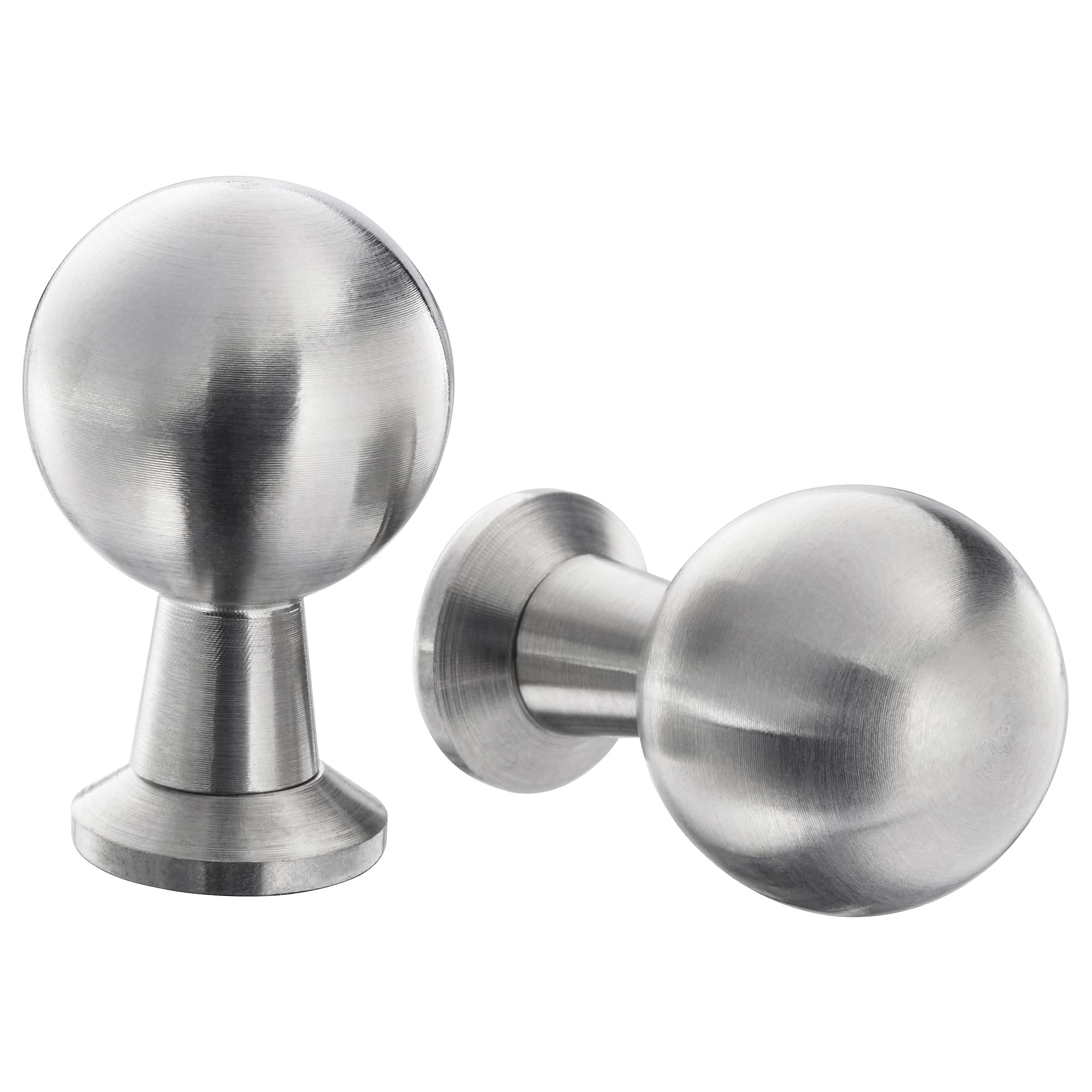 Bouton BAGGANÄS en acier inoxydable résistant pour placard de cuisine