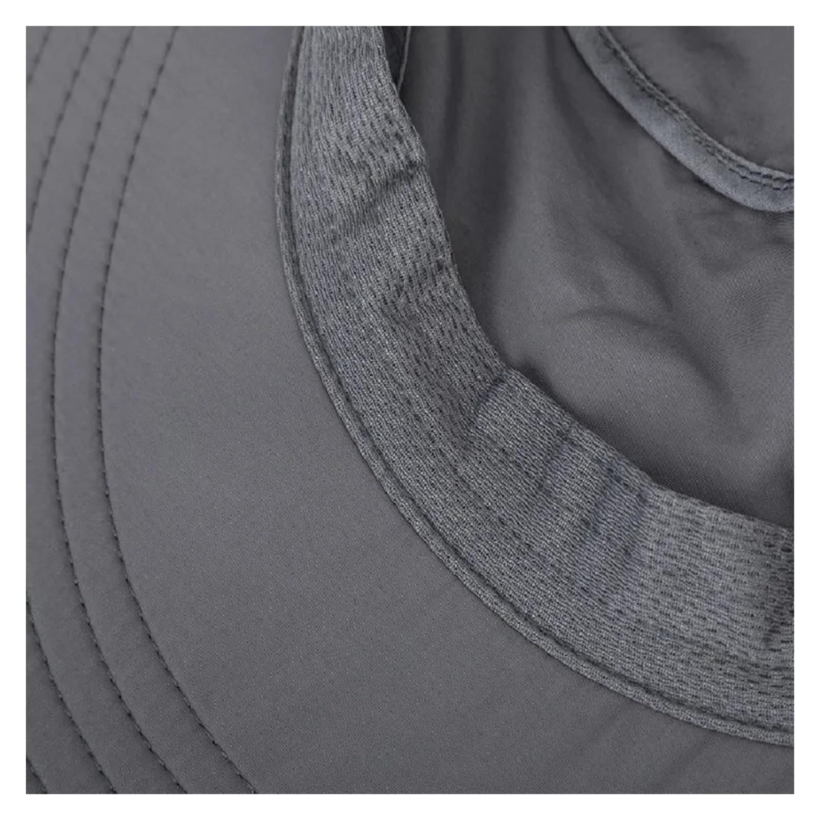 Generico Compatibile for Uomo Donna Cappello da Pesca a Tesa Larga Esterno con Cappelli Visiera in Rete Regolabile Copertura del Collo