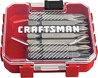 Vista 1 de CRAFTSMAN Phillips - Juego de puntas de destornillador, 2 pulgadas, 15 piezas (CMAF122PH215)