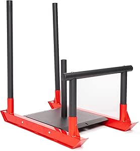 PRISP Weighted Power Sled for Speed and Strength Training - Weight Sled, Push and Pull Prowler