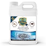 Fruit Fly & Drain Fly Killer - Simple Commercial Drain Gel Treatment – Eliminates Gross Fruit/Sewer Flies & Gnat Infestations from Any Drain. Fast & Easy - 1 Gallon (128 Ounces)