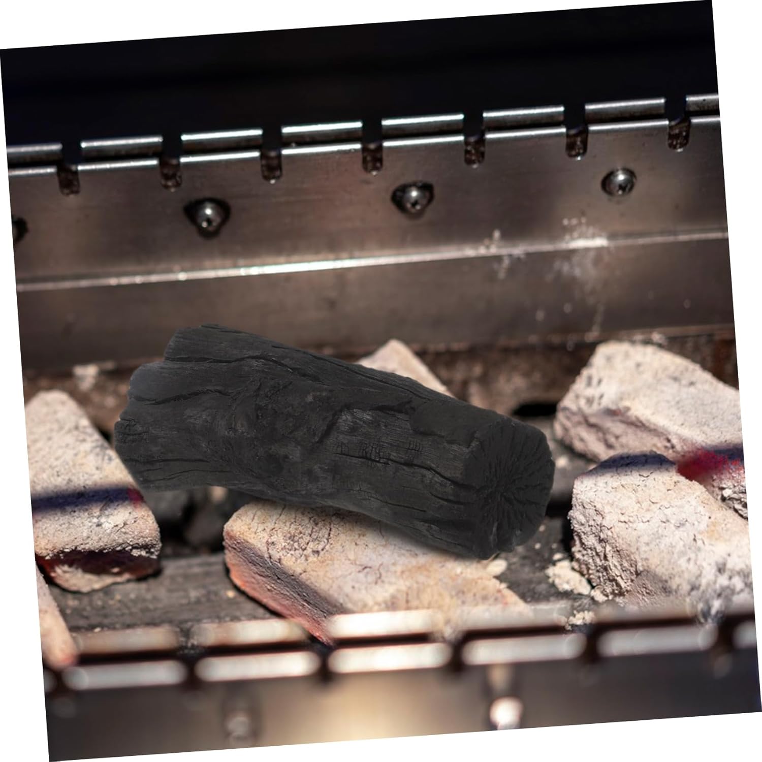 1bag Grill Charcoal BBQ Briquettes Outdoor Grilling Fruit Wood for Smoking Smokeless Charcoal Bag for Stove Fireplace and Camping