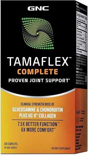 GNC Tamaflex Complete, 120 comprimidos, soporte articular