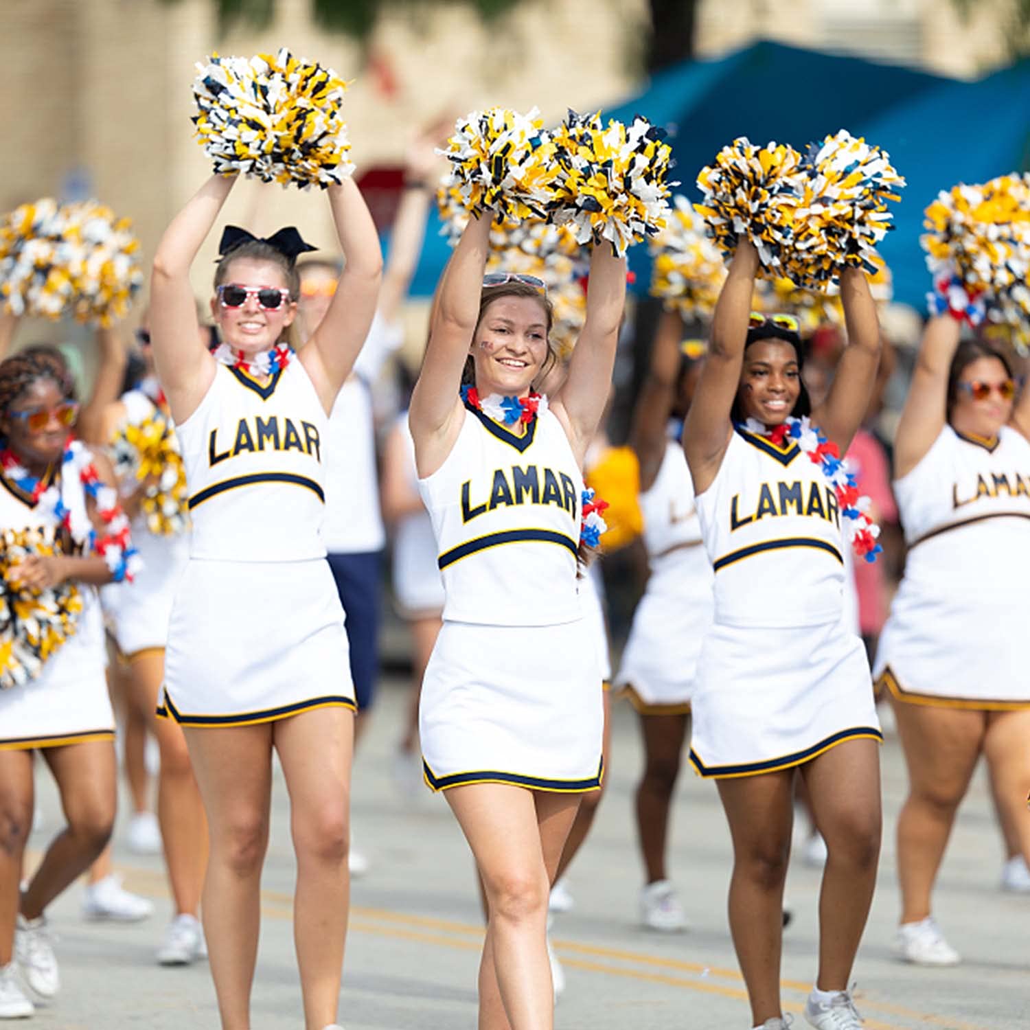 Pompon Cheerleader 2 Pezzi - In Lamina Metallica Oro E Argento - Con Manico Dritto - Per Sport E Feste - Foto 14