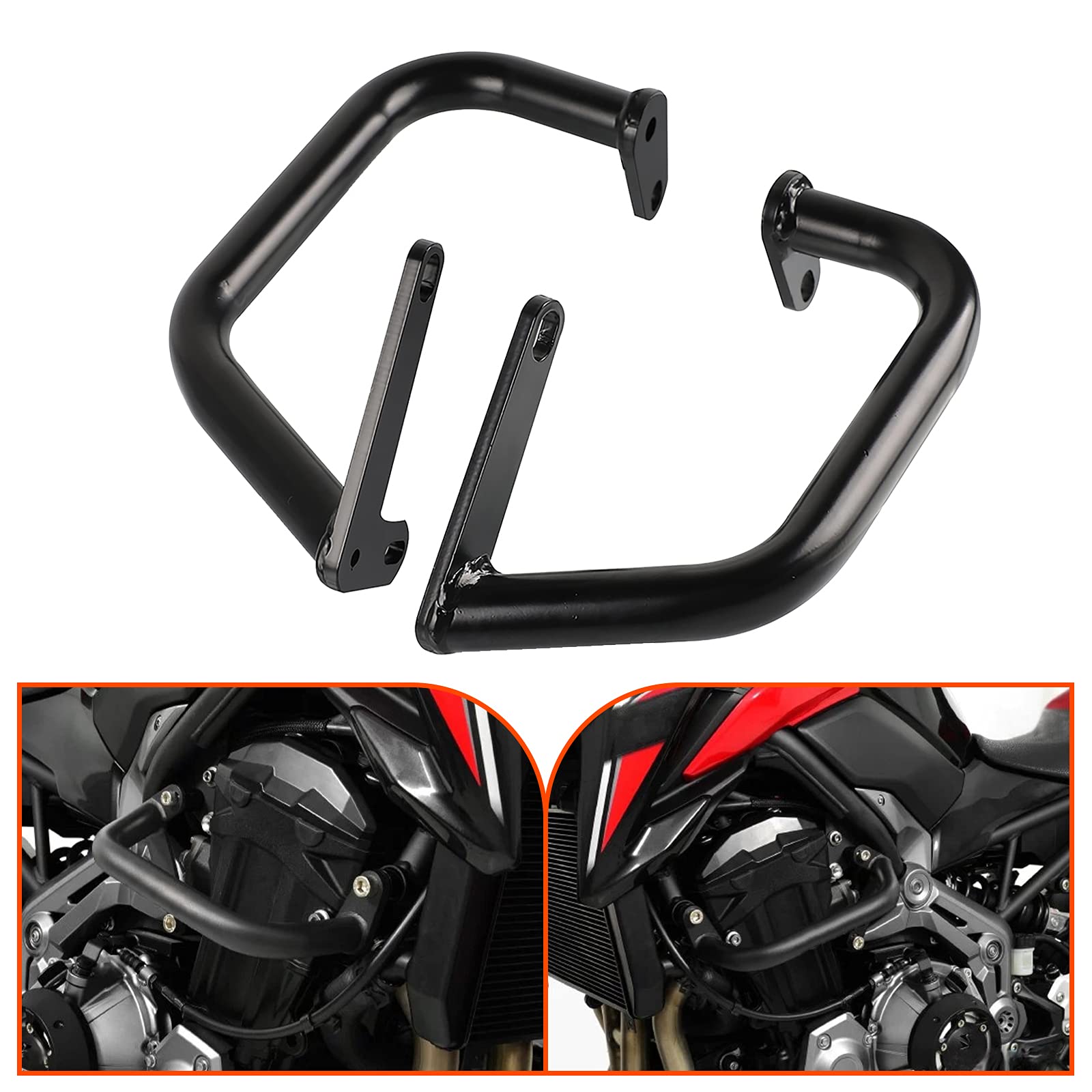 Buy Motorcycle Engine Guards C Bars Frame Protection for Z900 Z 900
