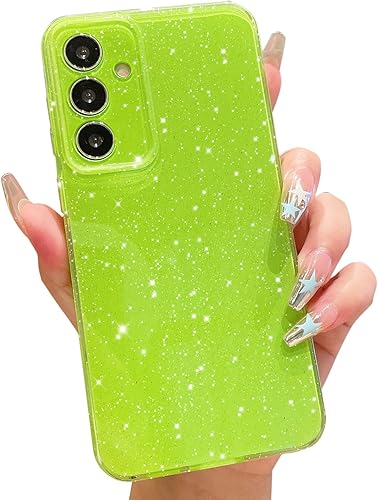 Miniatura 7 de OWLSTAR Funda para Samsung Galaxy S24 Plus S24+ de 6.7 pulgadas, bonita cubierta de teléfono brillante con purpurina para mujeres y niñas (plateado)