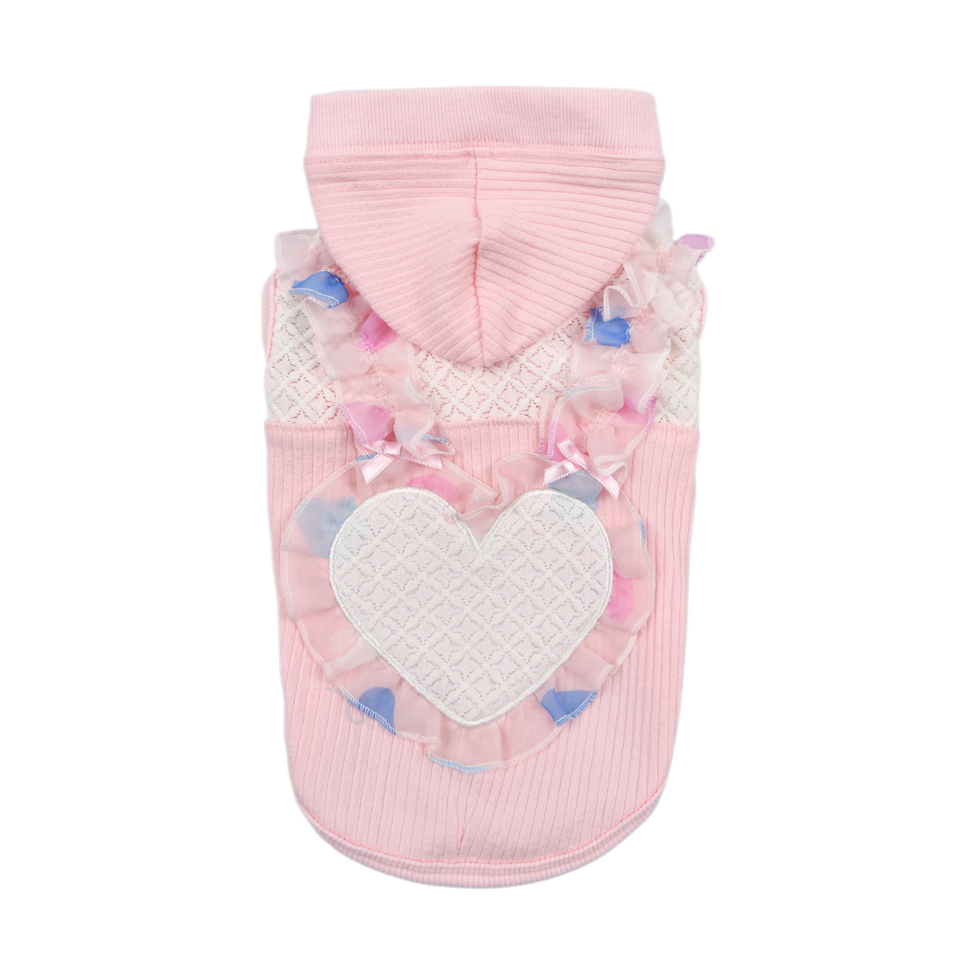 Chemise à capuche petit chien rose Pinkaholic Tiana taille M vêtement