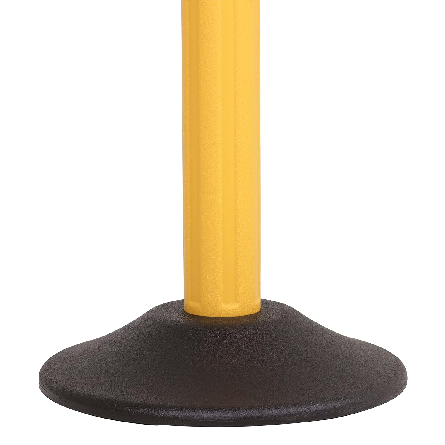 US Weight ChainBoss Yellow Stanchion - No Chain - Fillable Base