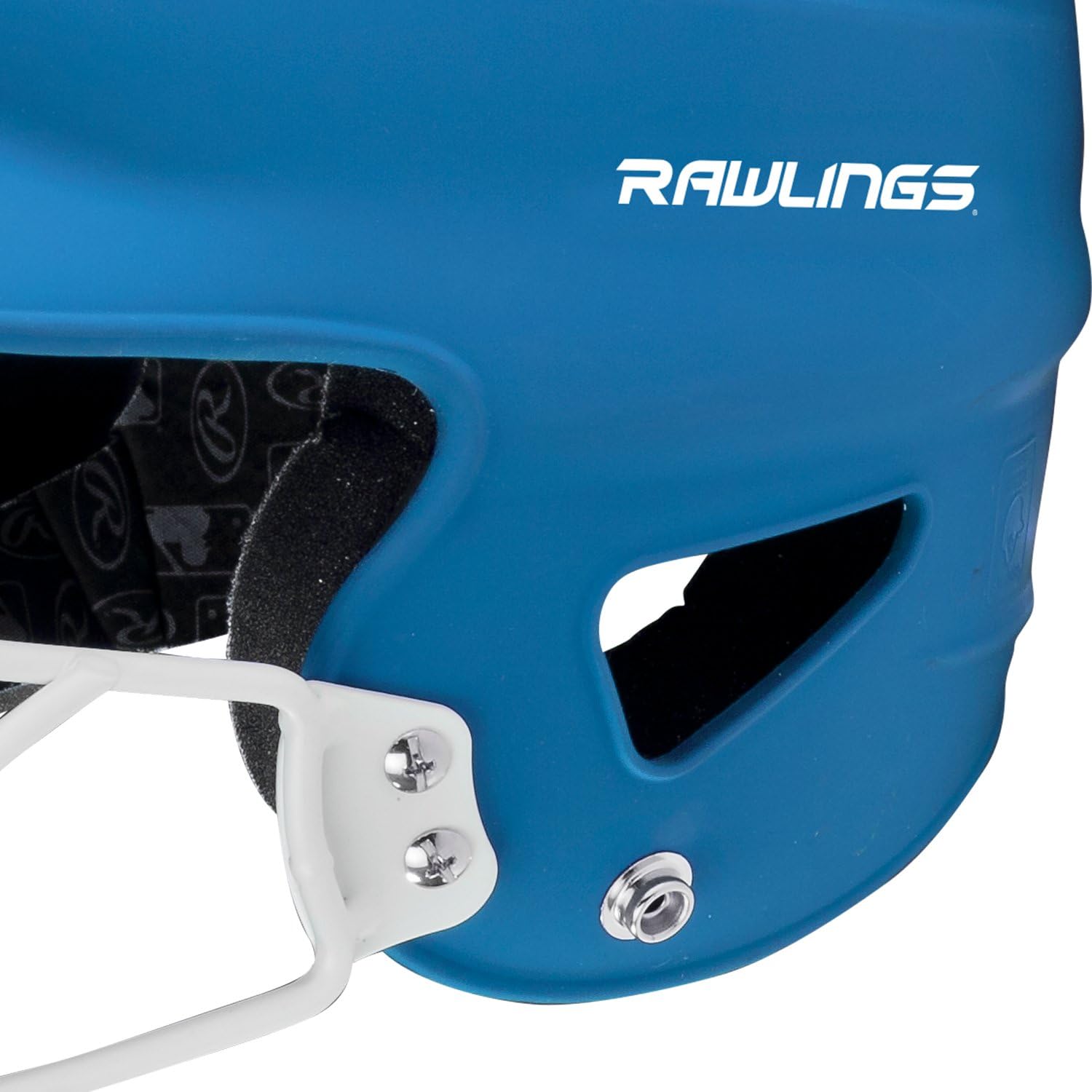 Rawlings | COOLFLO HIGHLIGHTER Batting Helmet | Face Guard Included | One Size Fits Most 6 1/2"-7 1/2" | Matte Black : Sports & Outdoors