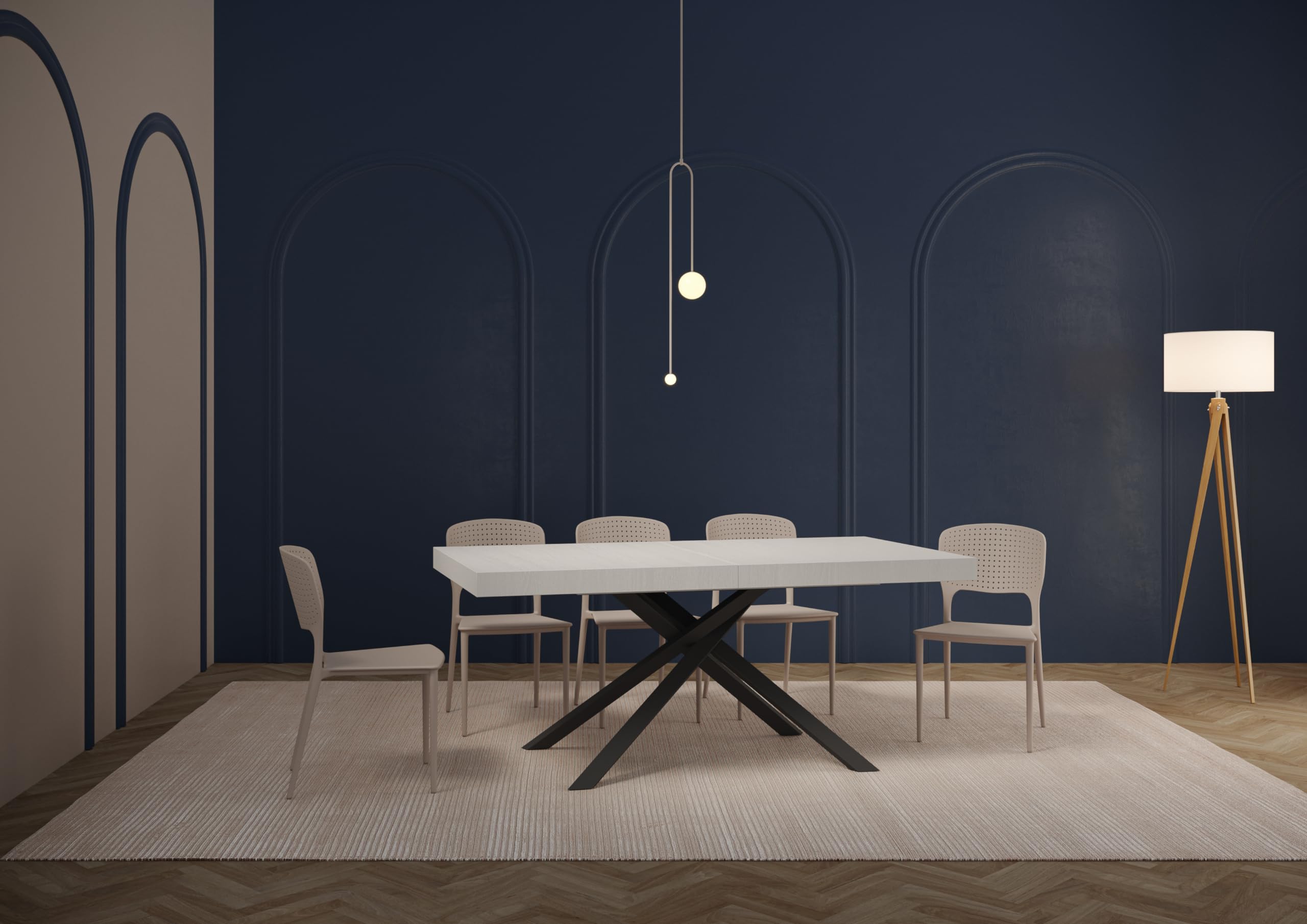 Mesa Extensible Blanca