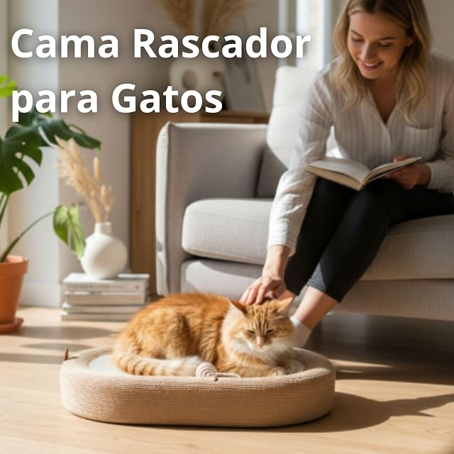 Foto 2 de 6 de Rascador para Gatos Isla Tipo Cuenco 2 en 1 de Sisal