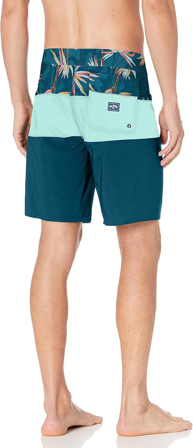 Billabong Men's Standard 4-Way Performance Stretch Tribong Pro Boardshort, 19 Inch Outseam, Navy, 31 - Image 2