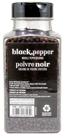 Kirkland Signature Whole Black Peppercorn - 14.1 oz Certified OU Kosher