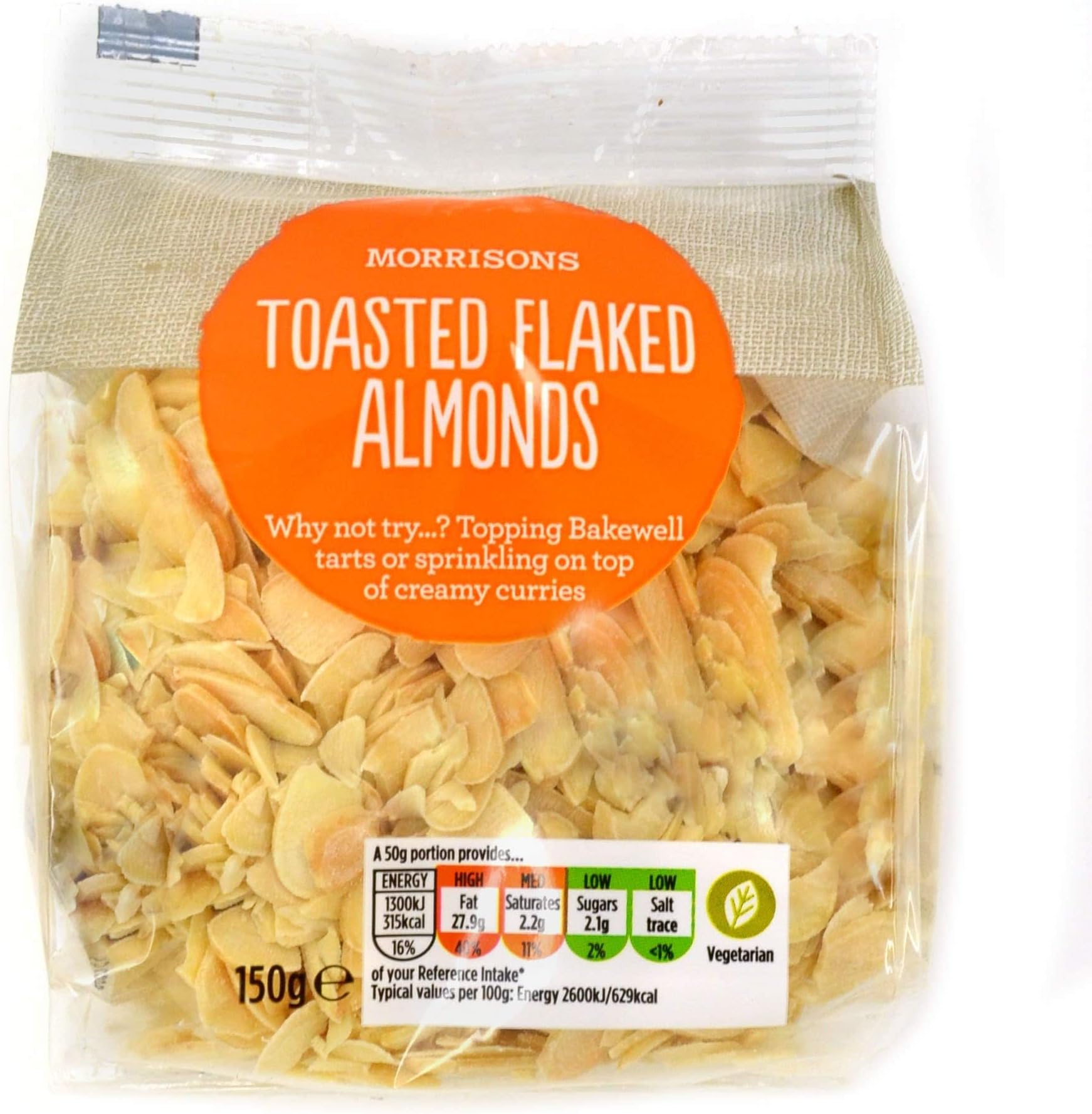Toasted Flaked Almonds 150g