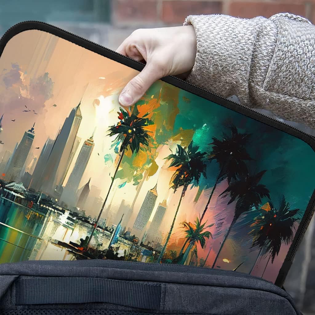 New York Design iPad Sleeve - Print Tablet Sleeve - Art Carrying Case - 10 inches