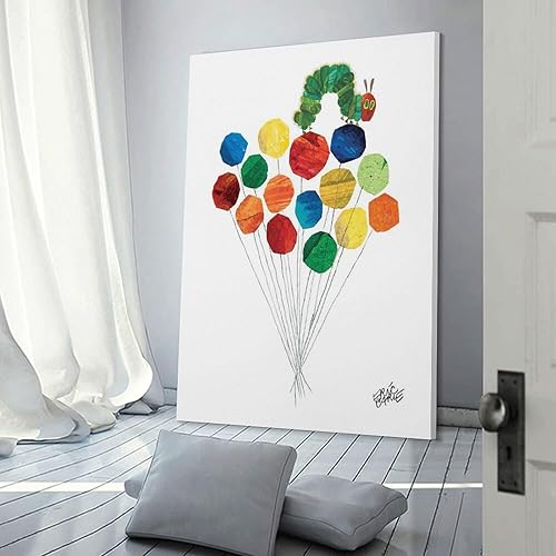 Miniatura 3 de Encantadora ilustración de Eric Carle para niños, impresiones artísticas en lienzo para pared, póster, regalos, fotos, pintura, pósteres para