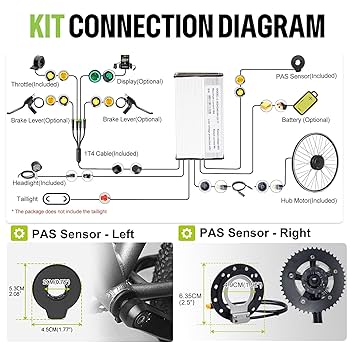 Amazon.co.jp: BAFANG 48V 500W フロントハブモーター 電動