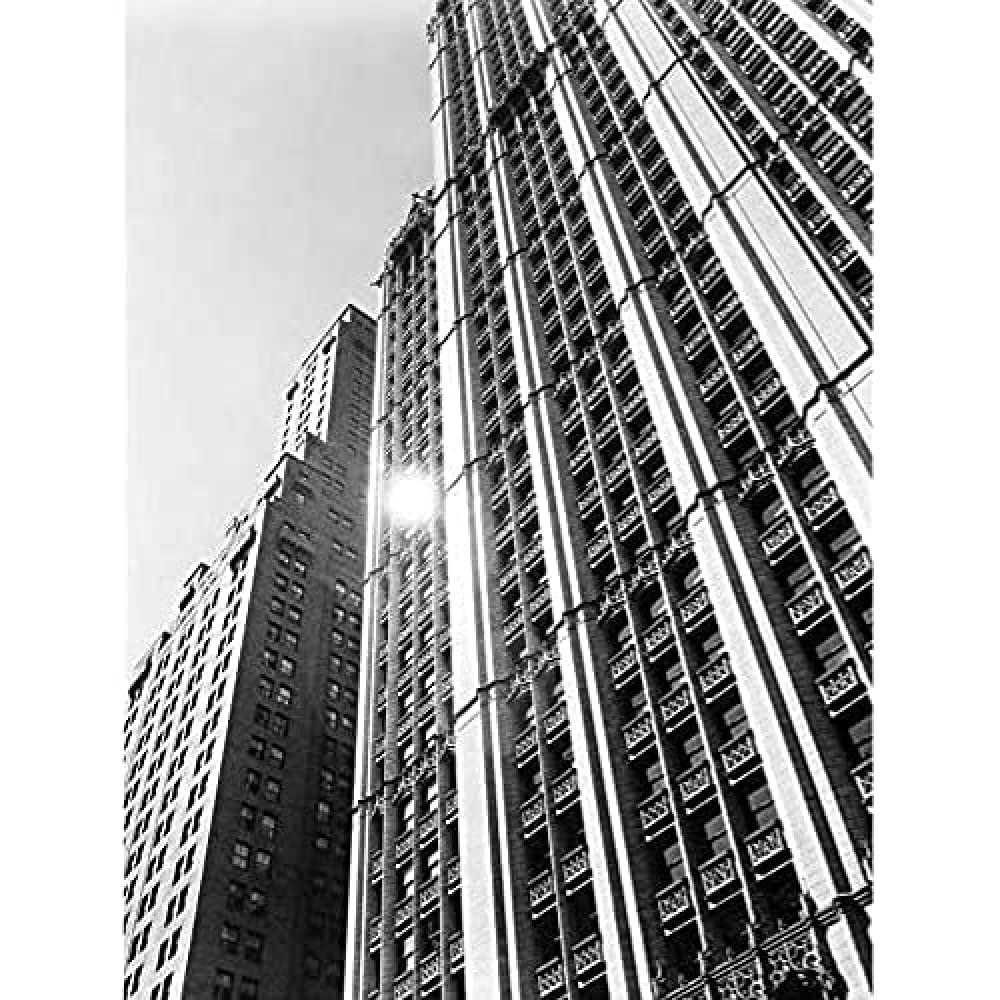 Woolworth Building Manhattan New York Berenice Abbott Copy Art Print Canvas Premium Wall Decor Poster Mural