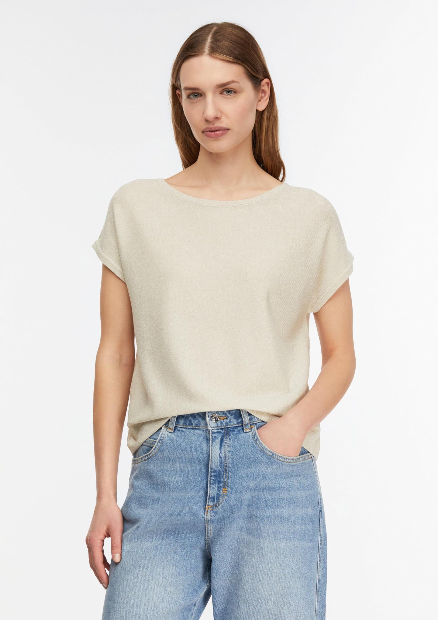 Comma Damen 2181501 Pullover (1er Pack)