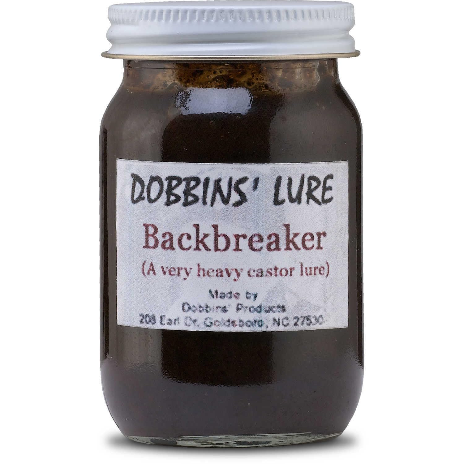 Backbreaker - Beaver Castor Lure - Dobbins Lures 4 Ounce Jar