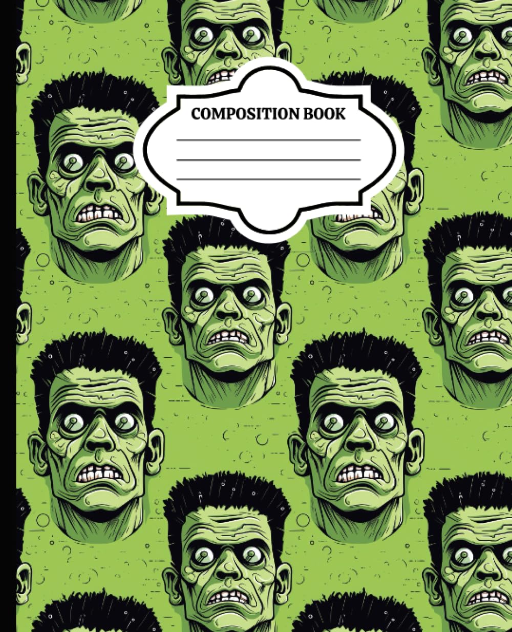 Frankenstein's Monster Composition Notebook: A College Ruled Composition Book for Students and Teachers