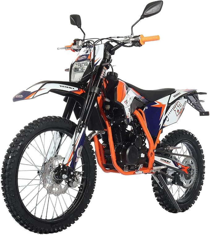 X-PRO Titan 250 DLX 250cc Dirt Bike with All Lights