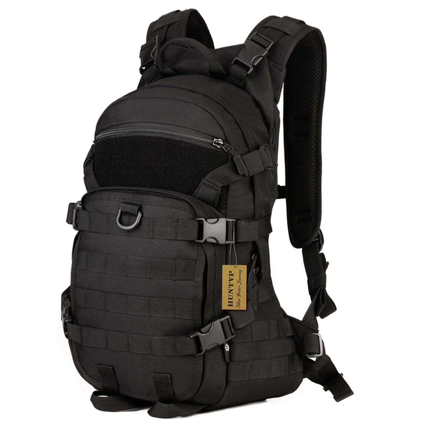 Snapklik.com : HUNTVP 25L Tactical MOLLE Assault Military Backpack Rucksack