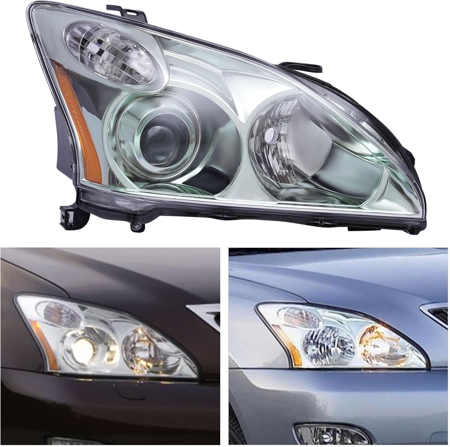 WOHAIPA Halogen HID Headlight Assembly For 20042009 Lexus