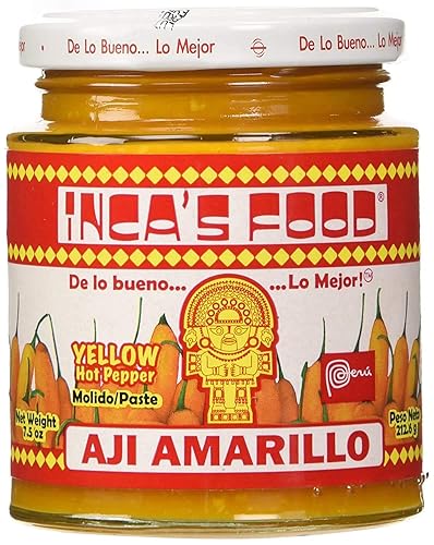Miniatura 6 de Pasta Aji Amarillo Incas Food - Pasta de pimienta amarilla caliente tarro de 75 oz - Producto del Perú