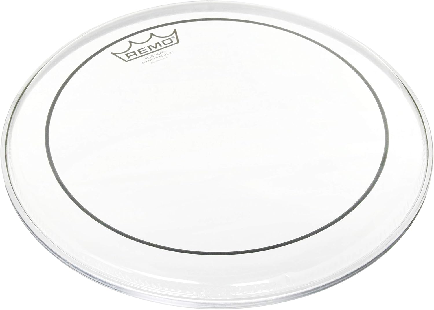 Remo PS0313-MP Clear Pinstripe Marching Tenor Drum Head (13-Inch)
