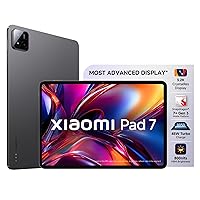 Xiaomi Pad 7 128 GB Graphite Grey 11.2 inch Android Tablet with Snapdragon 7+ Gen 3
