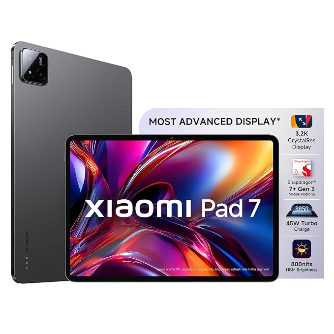 Xiaomi Pad 7 Graphite Grey Design