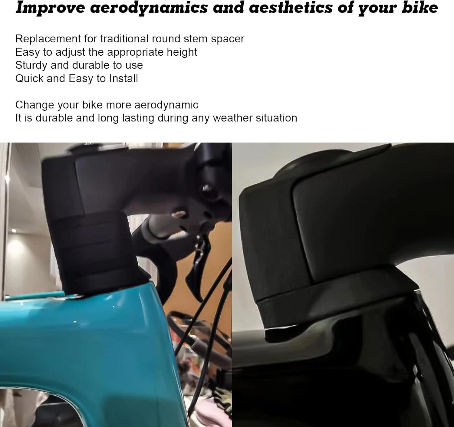 x xotic tech Specialized Tarmac SL6 Frame Headset Converter Adapter Kit for SL7 Stem