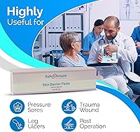 Vista 6 de Safe n' Simple Pasta de barrera para la piel de estoma, 2 onzas, suministros protectores de ostomía, pasta protectora adhesiva para estomas, barrera