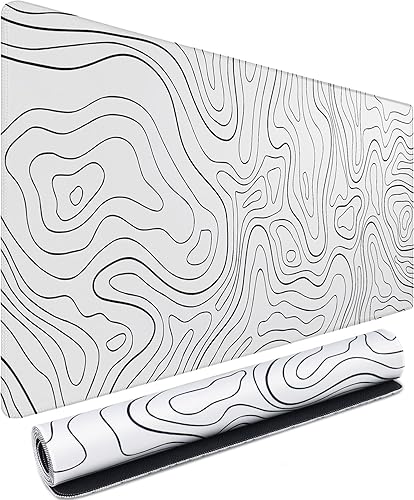 Miniatura 8 de Excel Shortcuts - Alfombrilla de mouse grande de 31.5 x 15.7 pulgadas, alfombrilla de mouse extendida para juegos con borde cosido, base de goma