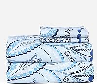 Vista 10 de Boston Linen Company BLC - Fundas de almohada tamaño King, 2 – 1800 fundas de almohada de microfibra cepillada, ultra suaves, resistentes a