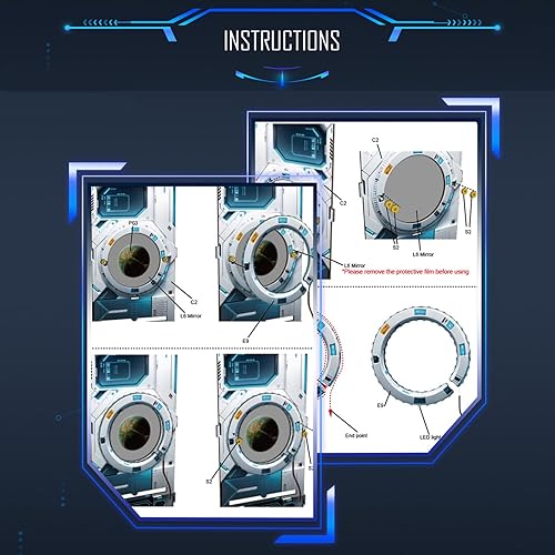 Miniatura 9 de Kit de rincón de libros en miniatura para bricolaje, modelo 3D, casa de muñecas de madera, estación espacial, juguete de rompecabezas para