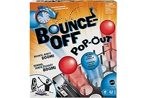 Mattel Games Bounce-Off: A Gravity-Defying Party Game That Will Have You Jumping