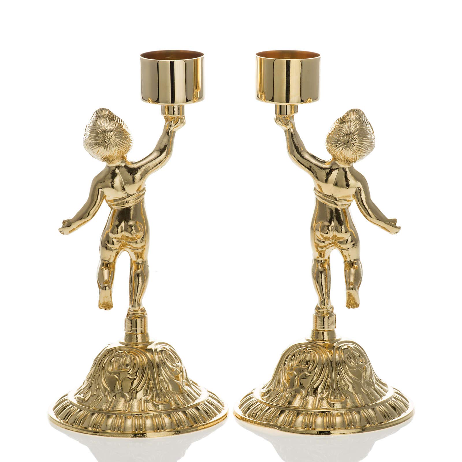 Couple of Cherubs in Brass