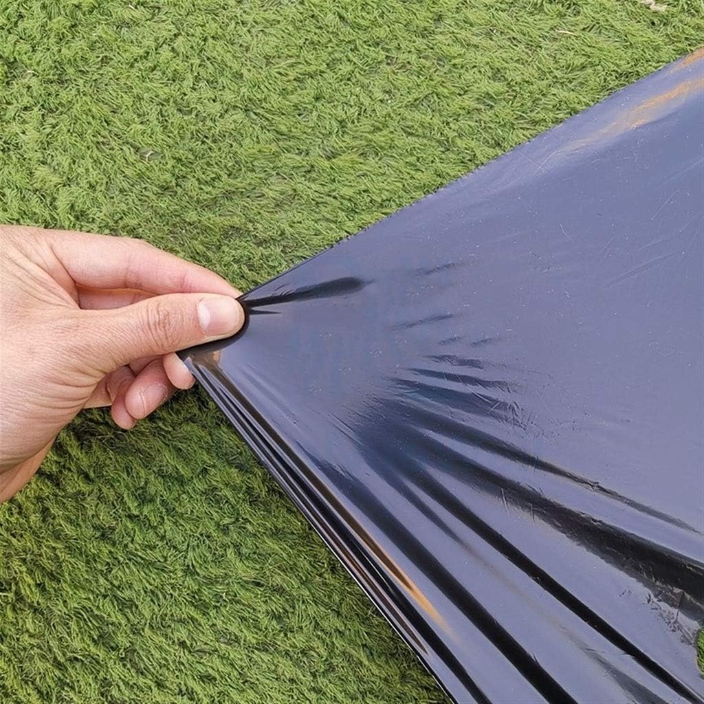 1pcs 5M~50M 5Holes Black PE Film Garden Vegetable Membrane Agricultural Seeding Plastic Perforated Plants Mulching(95cm Width 0.02mm Thickness) (Size : 0.95Mx5M)