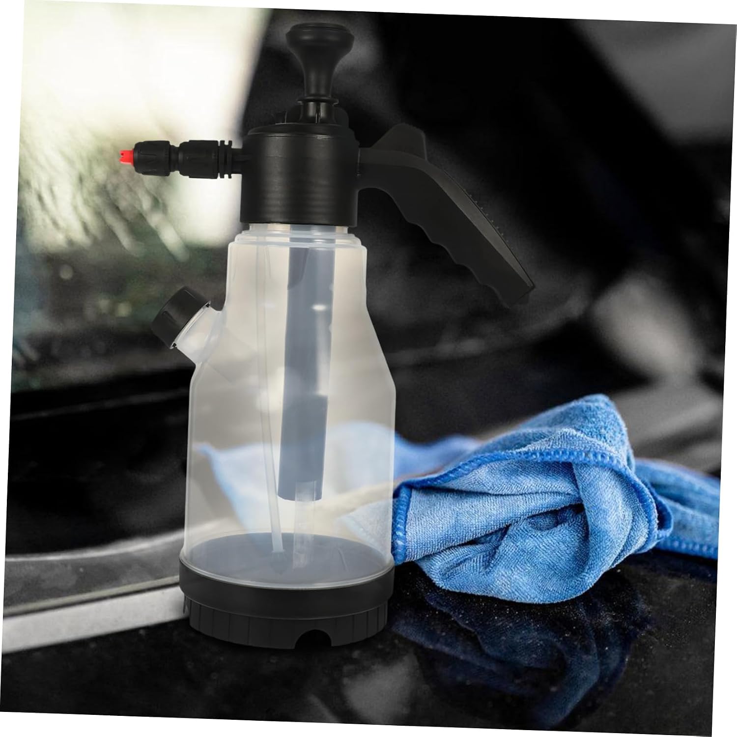 Foam Spray Bottle Side Fill Misting Sprayer Hose Sprayer for Car Wash Outdoor Use