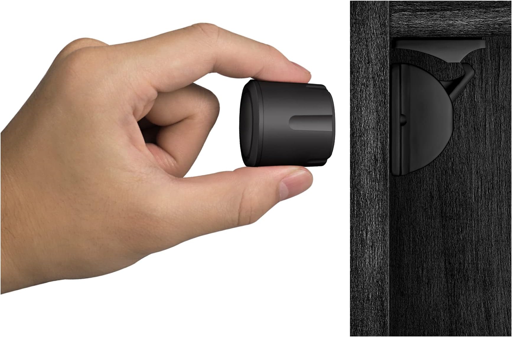 Magnetische Kindersicherung 8-tlg - Unsichtbare Schrankschlösser Ohne Bohren, Mit 2 Schlüsseln